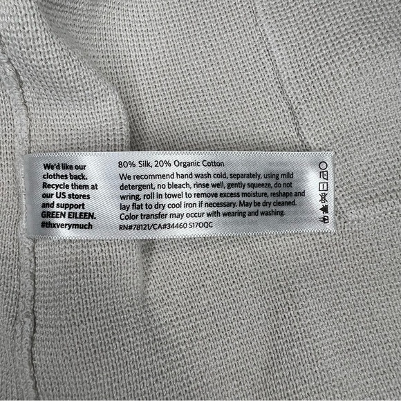 Eileen Fisher open front cardigan - Picture 7 of 8